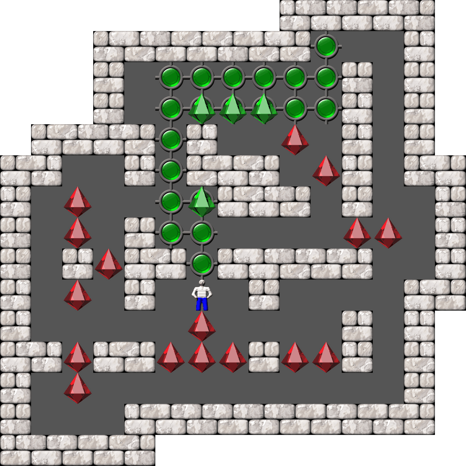 Sokoban Mass Remodel level 2239